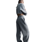 Pantaloni Donna Nike Sportswear Phoenix Fleece Grigio | NonSoloSport