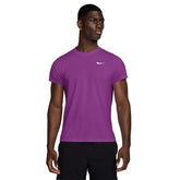 T-Shirt Uomo Nike Court Victory Viola Bianco | NonSoloSport