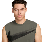 Nike T-Shirt Dri-Fit Swoosh Uomo Verde | NonSoloSport