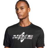 Nike T-Shirt Fitness Dri-Fit Uomo Nero | NonSoloSport