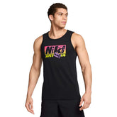 Nike Canotta Fitness Dri-Fit Uomo Nero | NonSoloSport