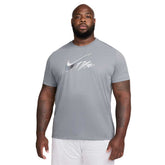 Nike T-Shirt Dri-Fit Icon Uomo Grigio | NonSoloSport