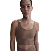 Bra Donna Nike InfinaSoft Essential Marrone | NonSoloSport