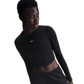 Maglia Donna Nike Sportswear Chill Knit Nero | NonSoloSport