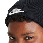 Berretto Ragazzo Nike Peak Nero Bianco | NonSoloSport