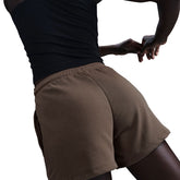 Shorts Donna Nike Sportswear Chill Terry Marrone | NonSoloSport