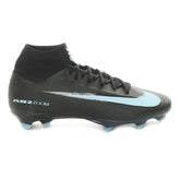 Scarpa da Calcio Uomo Nike Mercurial Superfly 10 Pro Firm Ground Nero Azzurro | NonSoloSport