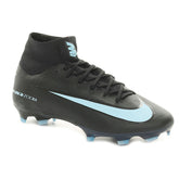 Scarpa da Calcio Uomo Nike Mercurial Superfly 10 Pro Firm Ground Nero Azzurro | NonSoloSport