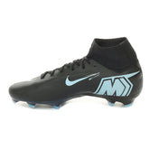 Scarpa da Calcio Uomo Nike Mercurial Superfly 10 Pro Firm Ground Nero Azzurro | NonSoloSport