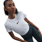 T-Shirt Donna Nike Sportswear Chill Knit Bianco | NonSoloSport