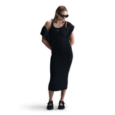 Abito Donna Nike Sportswear Chill Knit Nero | NonSoloSport