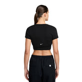 Top Donna Nike Sportswear Chill Knit Nero | NonSoloSport