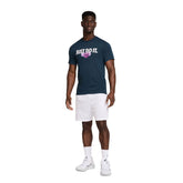 T-Shirt Uomo Nike Basket Dri-FIT Blu | NonSoloSport