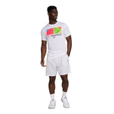 T-Shirt Uomo Nike Basket Dri-FIT Bianco | NonSoloSport