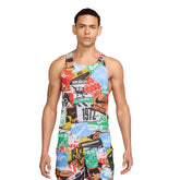 Canotta Uomo Nike Fast Run Energy Multicolor | NonSoloSport