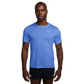 T-Shirt Uomo Nike Miler Breathe Blu | NonSoloSport