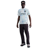 Maglia Calcio Uomo Nike Inter 2025/26 Stadium Away Bianco Azzurro | NonSoloSport