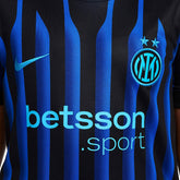 Maglia Calcio Bambino Nike Inter 2025/26 Stadium Home Nero Blu | NonSoloSport
