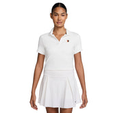 Polo Tennis Donna Nike Court Heritage Bianco | NonSoloSport