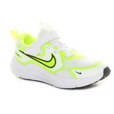Sneakers Bambino Nike Cosmic Runner Bianco Giallo Fluo | NonSoloSport