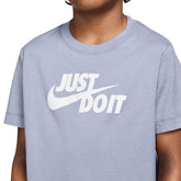 T-Shirt Ragazzo Nike Sportswear Lilla Chiaro | NonSoloSport