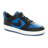 Sneakers Bambino Nike Court Borough Low Recraft Blu Nero | NonSoloSport