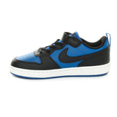 Sneakers Bambino Nike Court Borough Low Recraft Blu Nero | NonSoloSport
