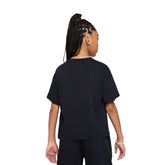 T-Shirt Ragazza Nike Sportswear Nero | NonSoloSport