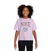 T-Shirt Ragazza Nike Sportswear Viola | NonSoloSport