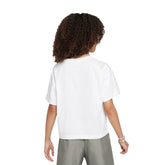T-Shirt Ragazza Nike Sportswear Bianco | NonSoloSport