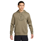 Felpa Uomo Nike Court Heritage Marrone | NonSoloSport