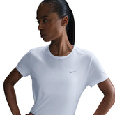 T-shirt Running Donna Nike Tempo Bianco | NonSoloSport