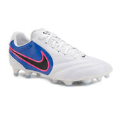 Scarpa da Calcio Uomo Nike Tiempo Ligera Pro Terreni Compatti Bianco Blu Rosa | NonSoloSport