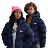 Giacca Ragazzo Nike Sportswear All Day Play Blu Bianco | NonSoloSport