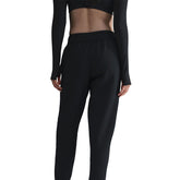 Pantalone Jogger Donna Nike 24.7 ImpossiblySoft Nero | NonSoloSport