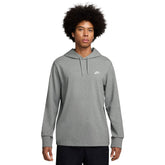 Felpa Cappuccio Uomo Nike Knit Grigio | NonSoloSport