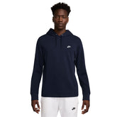 Felpa Cappuccio Uomo Nike Knit Blu | NonSoloSport