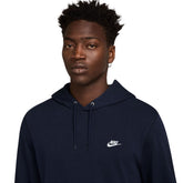Felpa Cappuccio Uomo Nike Knit Blu | NonSoloSport