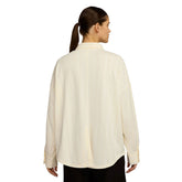 Camicia Donna Nike Jacquard Bianco | NonSoloSport