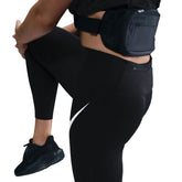 Leggings Donna Nike Tempo Swoosh Run 7/8 Nero | NonSoloSport