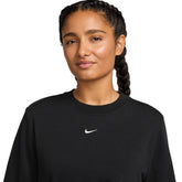 Felpa Donna Nike Sportswear Chill Terry Nero | NonSoloSport