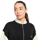 Cardigan Donna Nike Street Nero Bianco | NonSoloSport