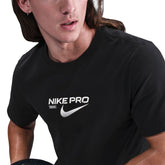 T-Shirt Uomo Nike Dri-Fit Pro Training Nero | NonSoloSport