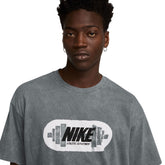 T-shirt Uomo Nike M90 Gym Heritage Grigio | NonSoloSport