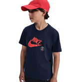 T-Shirt Bambino Nike Paris Saint-Germain Blu Rosso | NonSoloSport