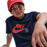 T-Shirt Bambino Nike Paris Saint-Germain Blu Rosso | NonSoloSport