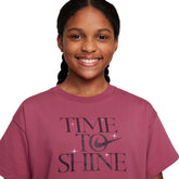 T-Shirt Bambino Nike Sportswear Bordeaux | NonSoloSport