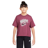 T-Shirt Bambino Nike Sportswear Bordeaux | NonSoloSport