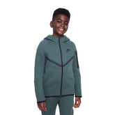 Felpa Bambino Nike Sportswear Tech Fleece Verde | NonSoloSport