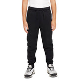 Pantaloni Bambino Nike Sportswear Tech Fleece Nero | NonSoloSport